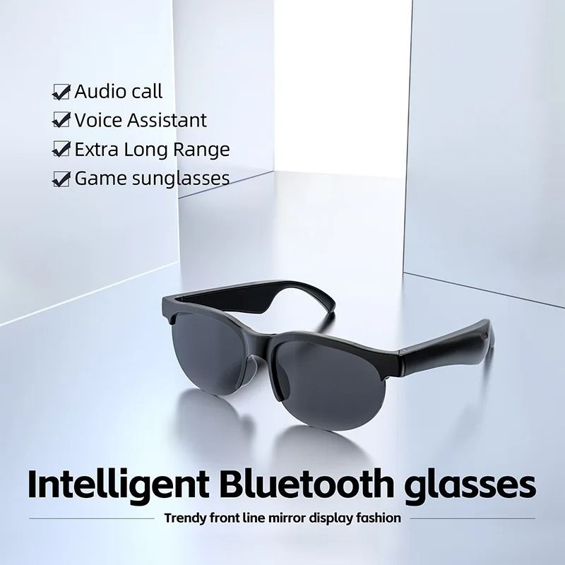 Bluetooth Sports Sunglasses – Wireless Headset, Ear Hook Earbuds, Hands-Free Driving & Outdoor Gear! product image (1)