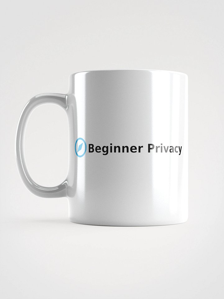 Beginner Privacy Simple White Mug product image (1)