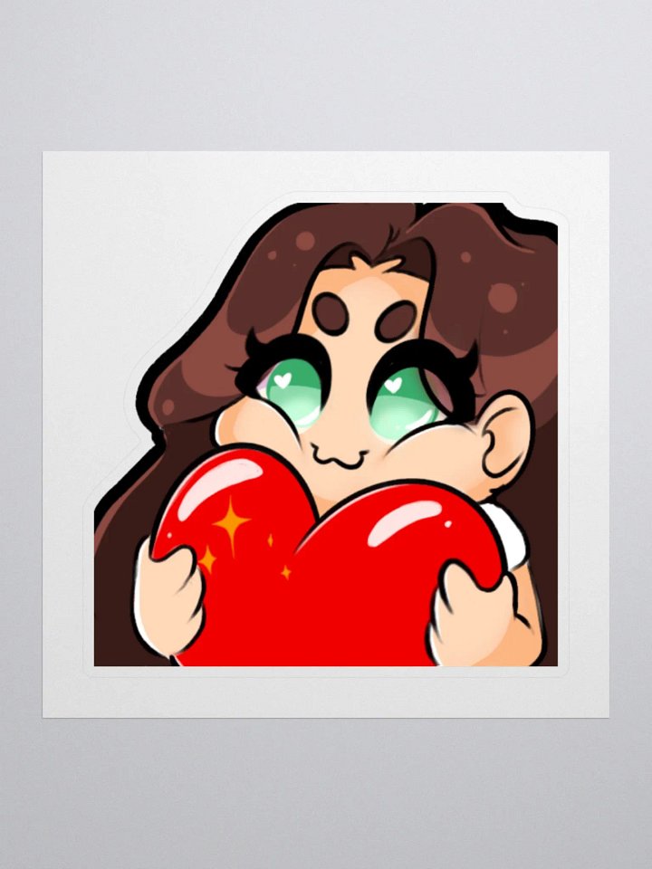 Heart Emote Sticker product image (1)
