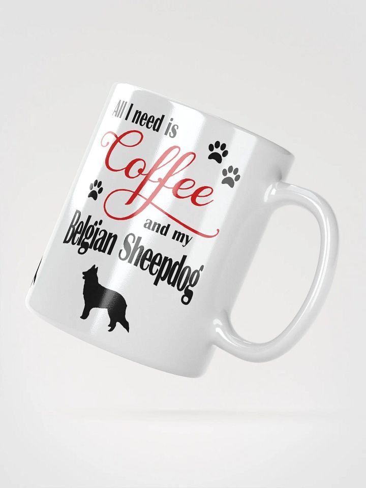 Coffee and my Belgian Sheepdog Mug product image (2)