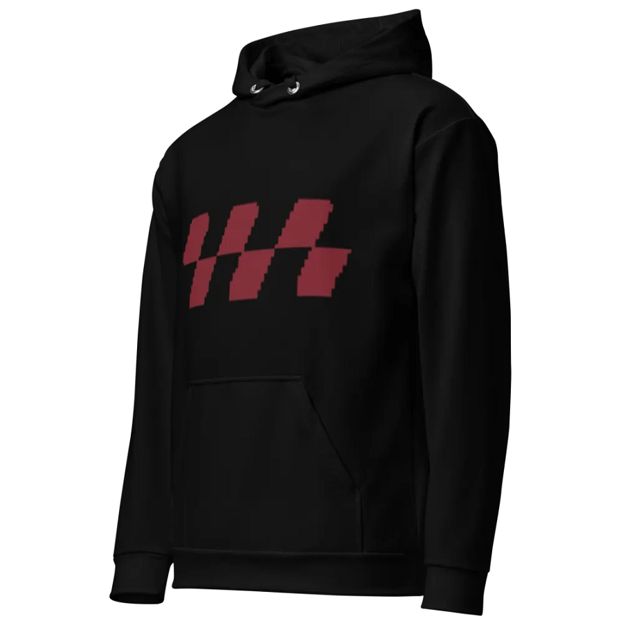 Red Pixel Unisex Hoodie product image (2)