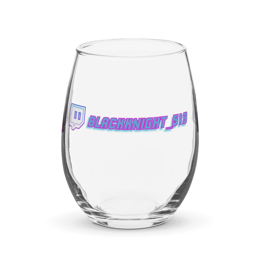 Blackknight513 Stemless Wine Glass product image (1)