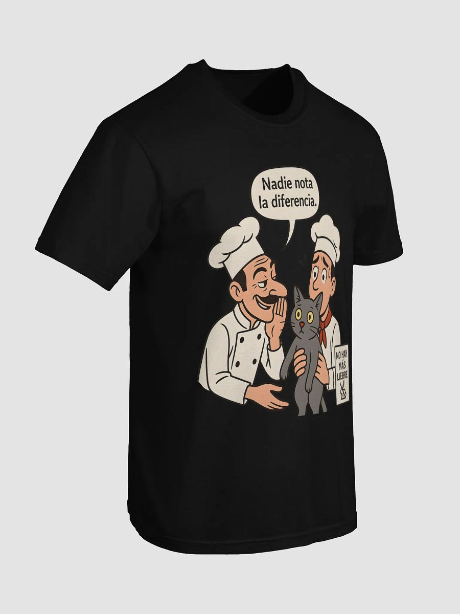 Dar gato por liebre dark lingo t-shirt by dark alphabet product image (7)