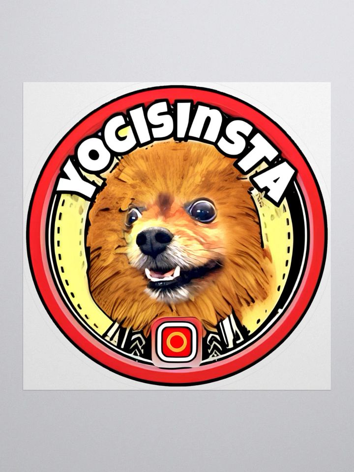 Yogisinsta Logo Sticker product image (1)