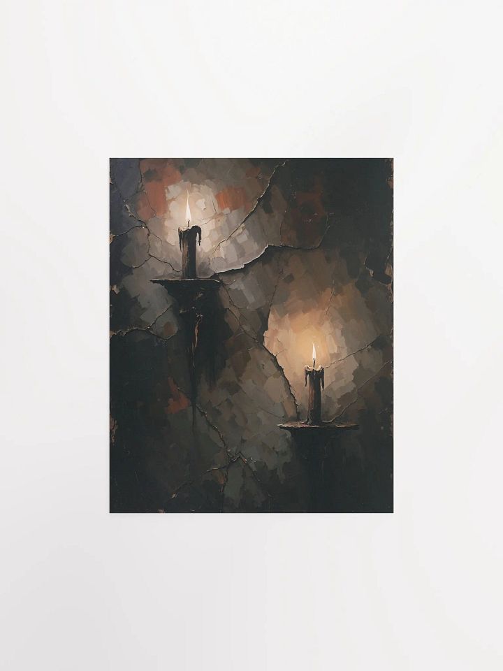 Flickering Shadows Matte Poster product image (6)