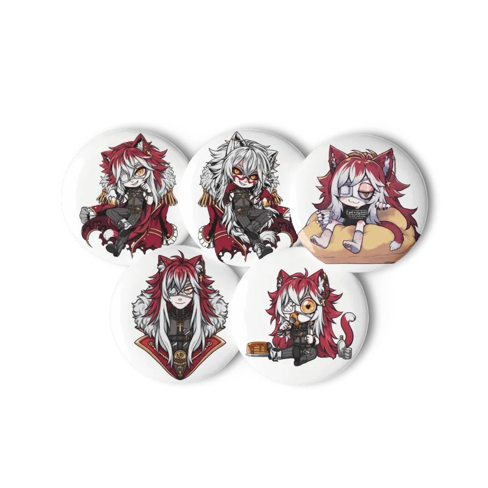 Kitty Button Set product image (11)