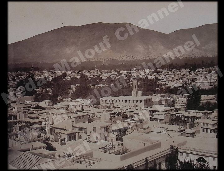 دمشق منظر عام صورة رقمية 1870 product image (1)