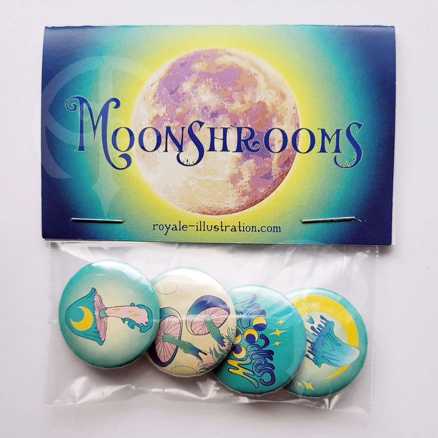 MoonShroom - Buttons collection product image (1)