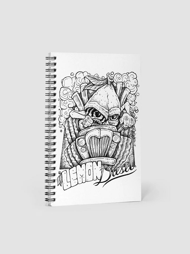Lemon Diesel Spiral Notebook product image (1)