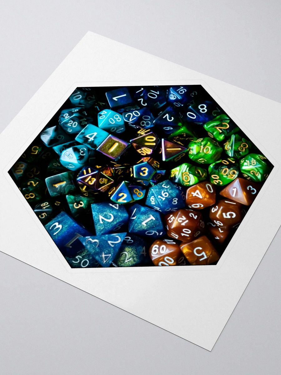 Hexed Dice Sticker product image (3)