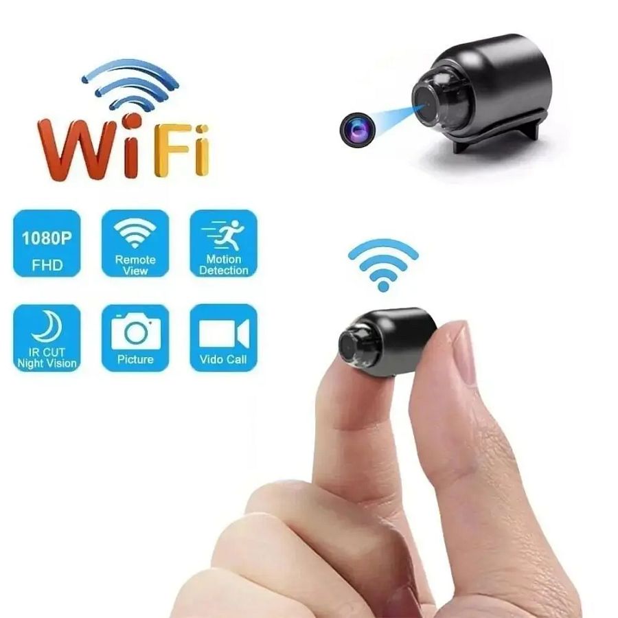 X5 Mini Camera HD 1080P Compact Wireless WIFI Camera with Cyclic Recording Function product image (1)
