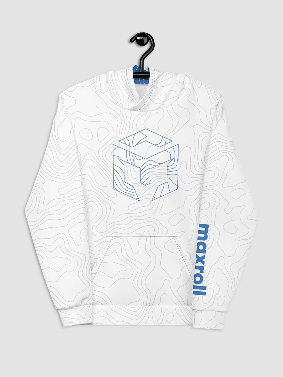 Maxroll Abstract White Hoodie product image (5)