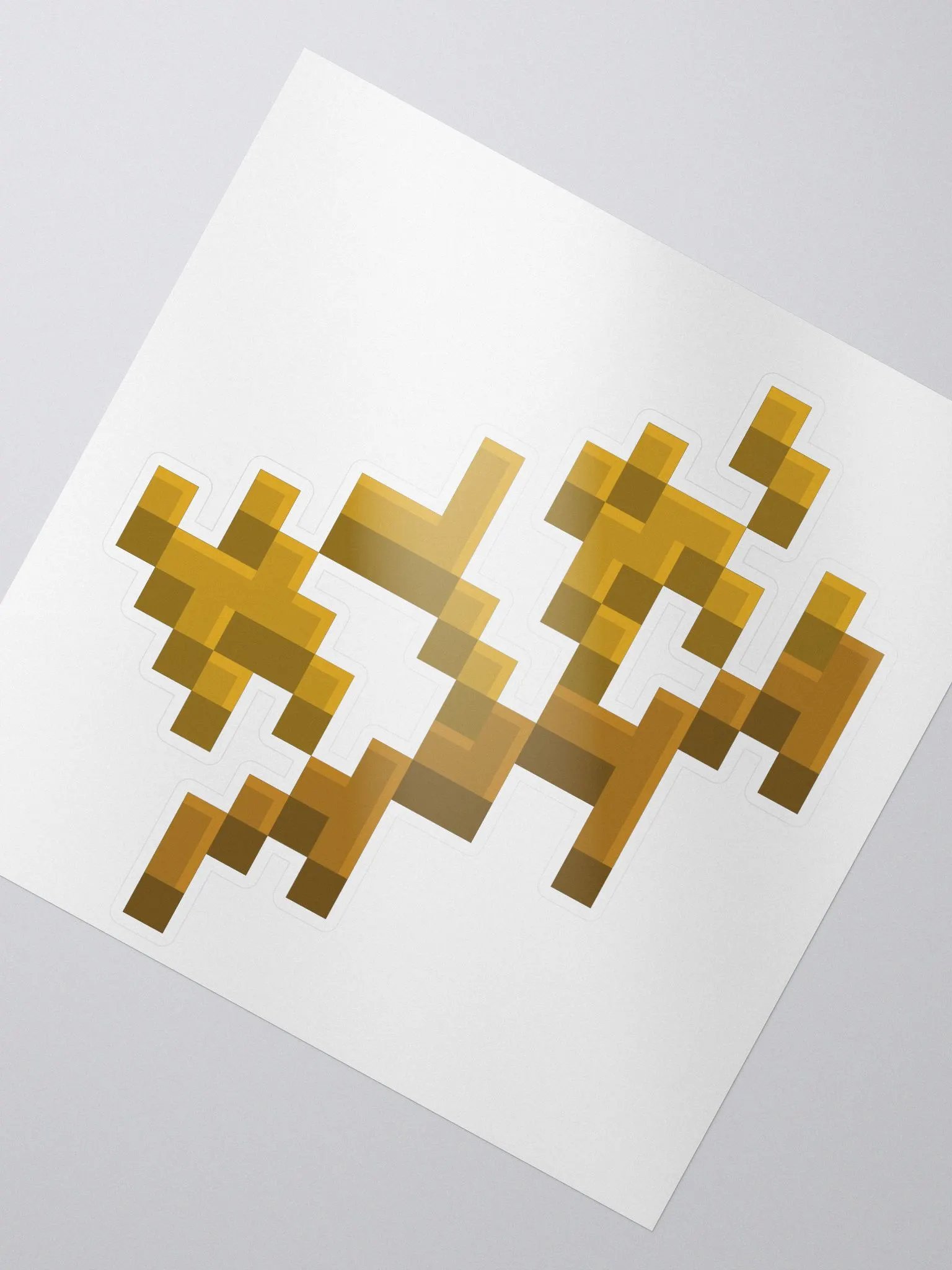 Gold Nya Spraypaint Sticker product image (2)