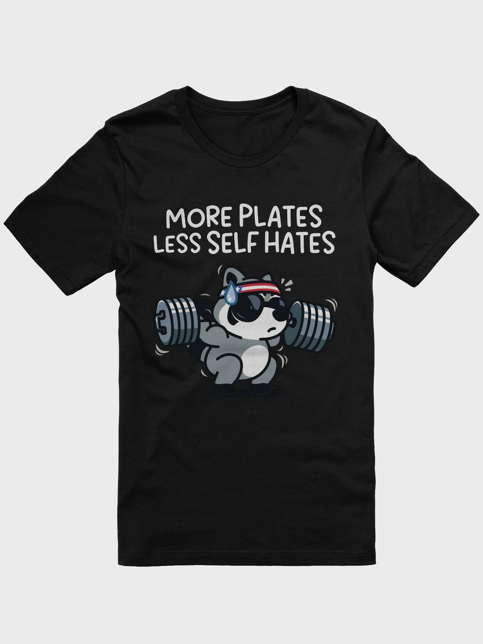 More Plates Athletic Tee product image (85)
