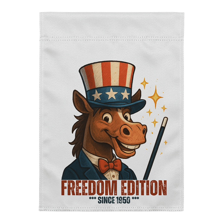 freedom edition since 1950 garden flag product image (2)