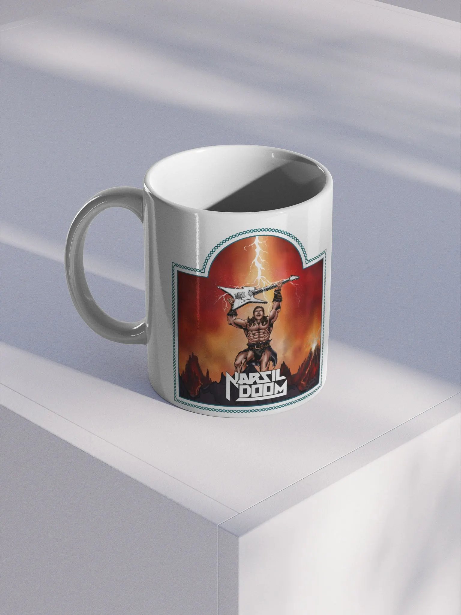 Narsil Doom Lightning Mug product image (1)