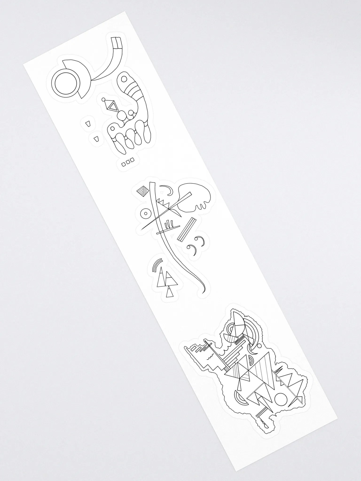 Color-Your-Own Kandinsky's Stickers! product image (2)