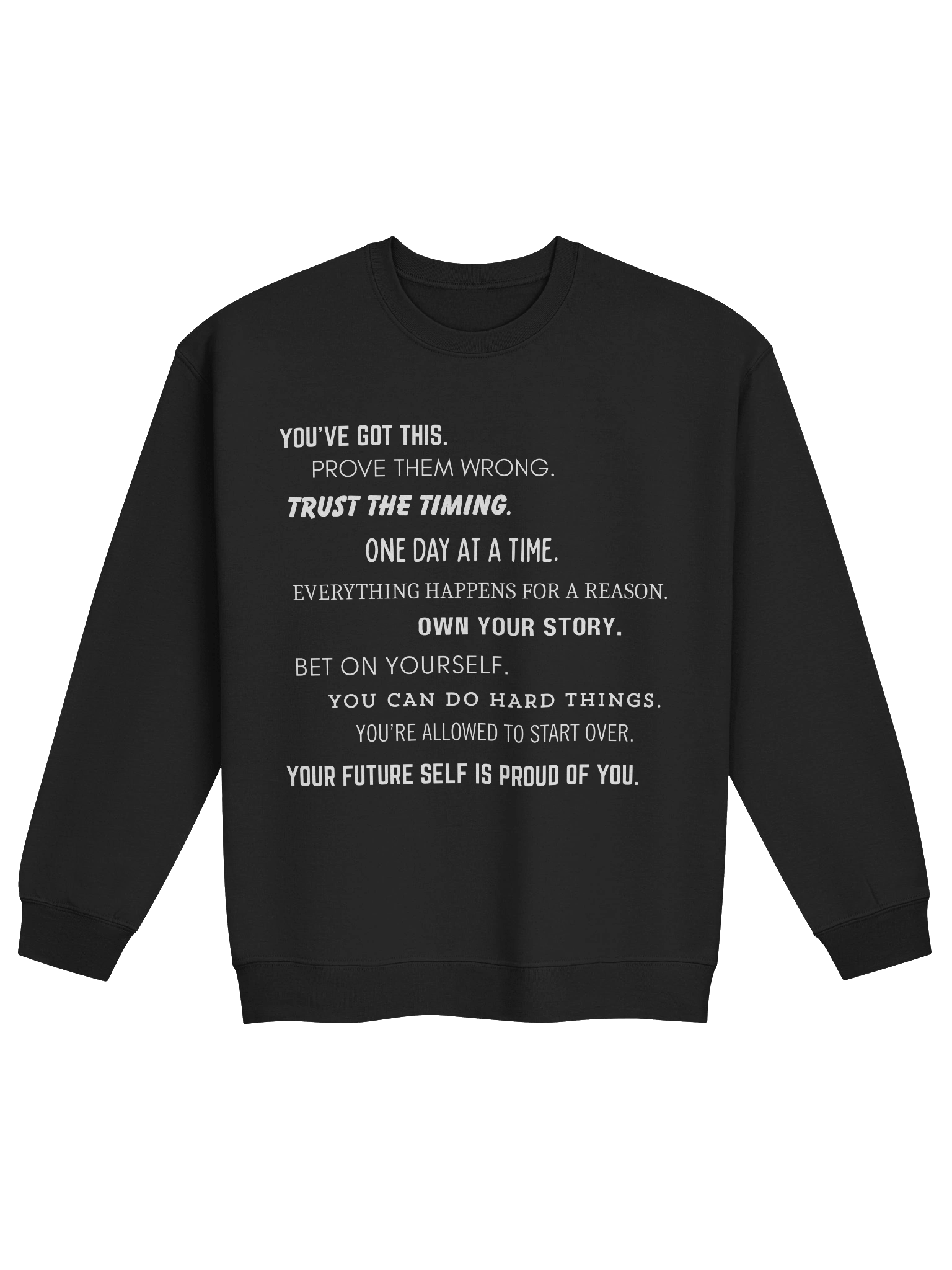 The Motivational Sweatshirt product image (1)