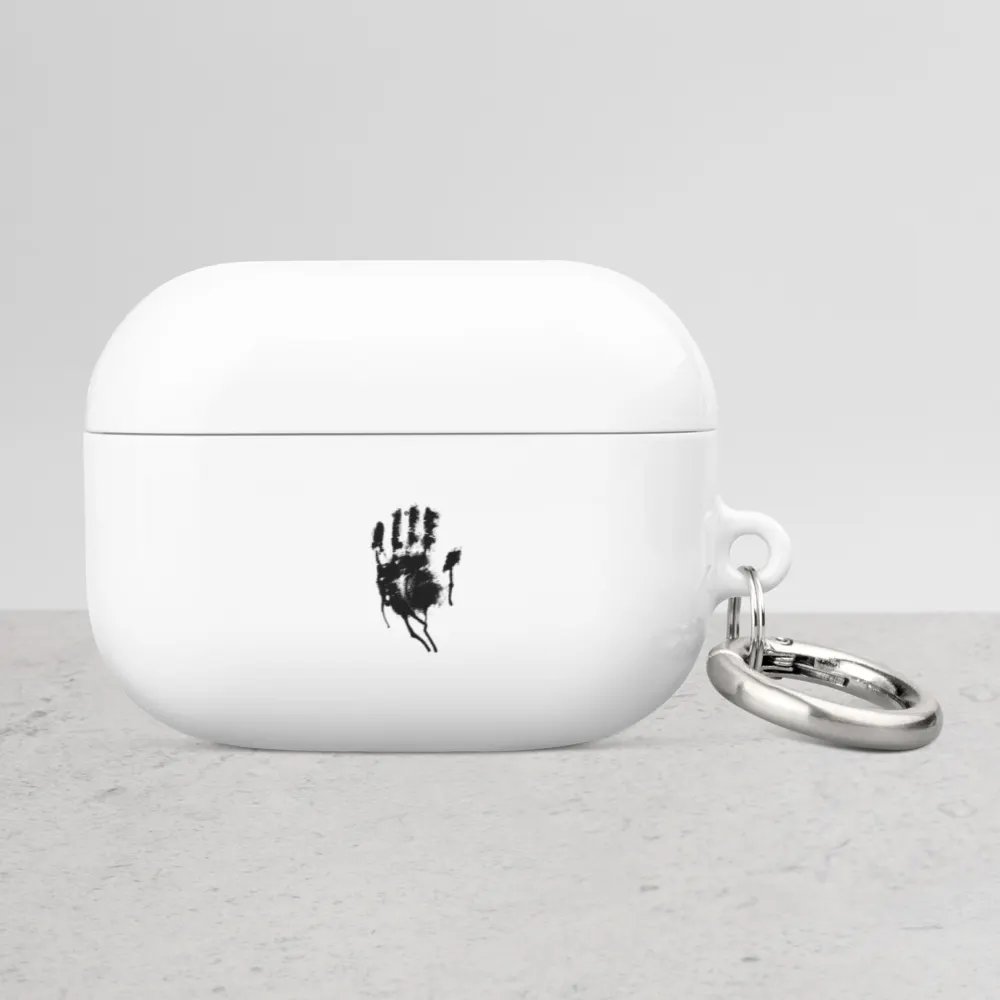 Waargebeurd Logo Airpods Case Glad (White) product image (6)