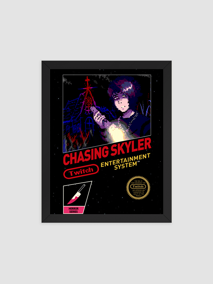 ChasingSkyler NES Framed High-Quality Matte Poster product image (1)