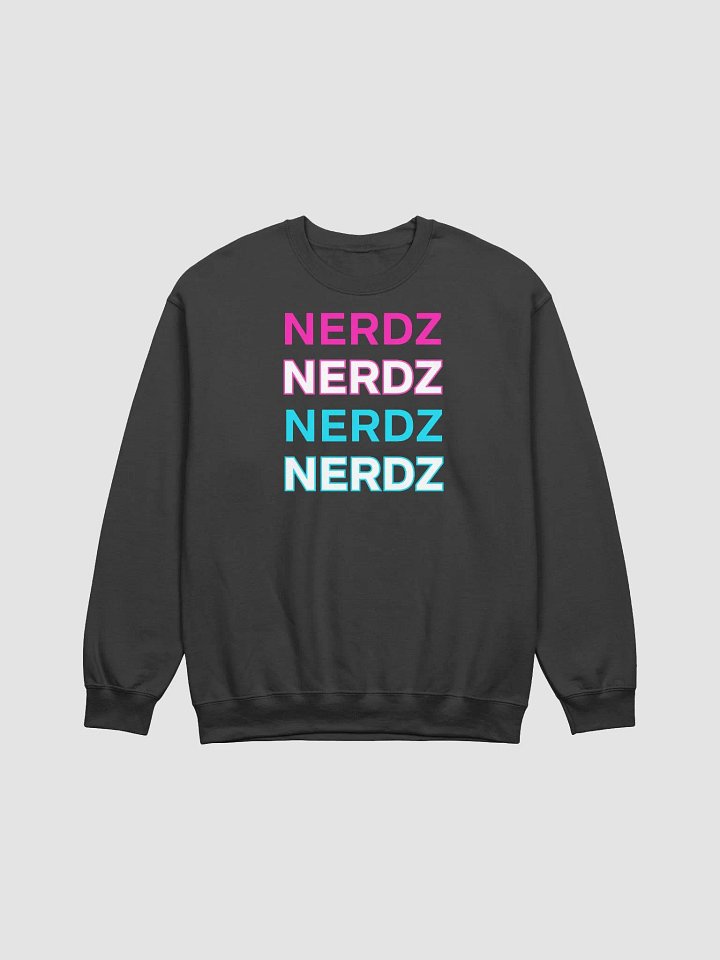 Nerdz Typography - Crewneck Sweatshirt product image (1)