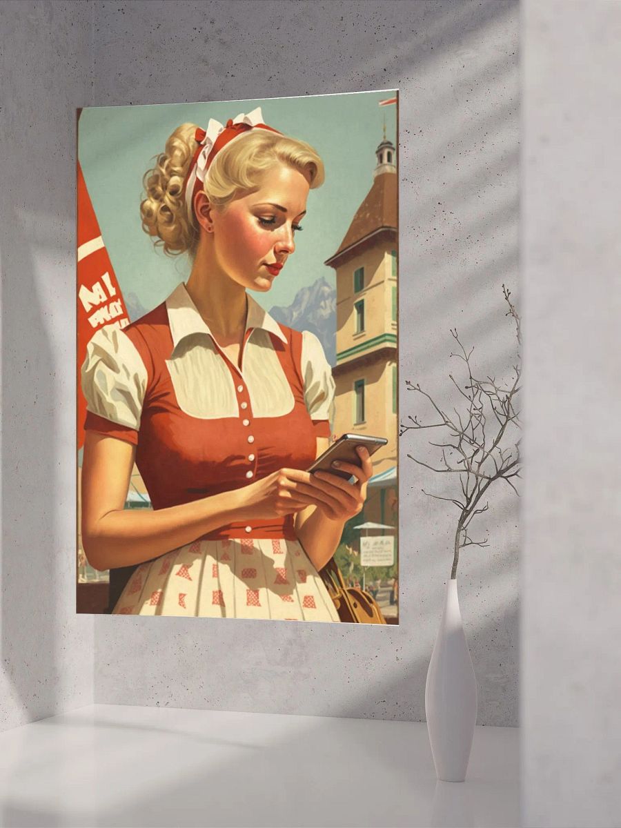 Dirndl Girl Checking Bumble II product image (8)