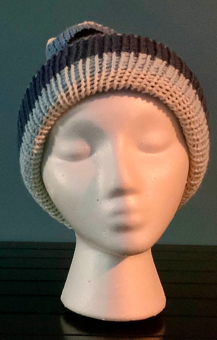 Blue Stripes Hat product image (1)
