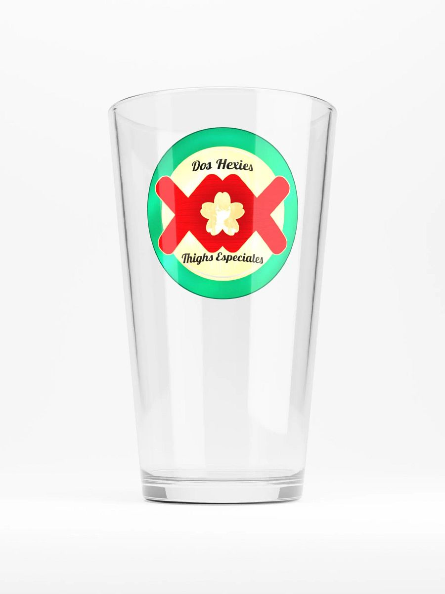 Dos Hexies Pint Glass product image (1)