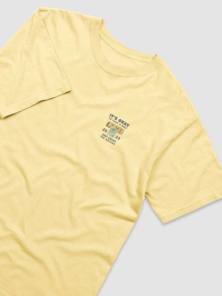 Take a Rest organic cotton garment t-shirt product image (3)
