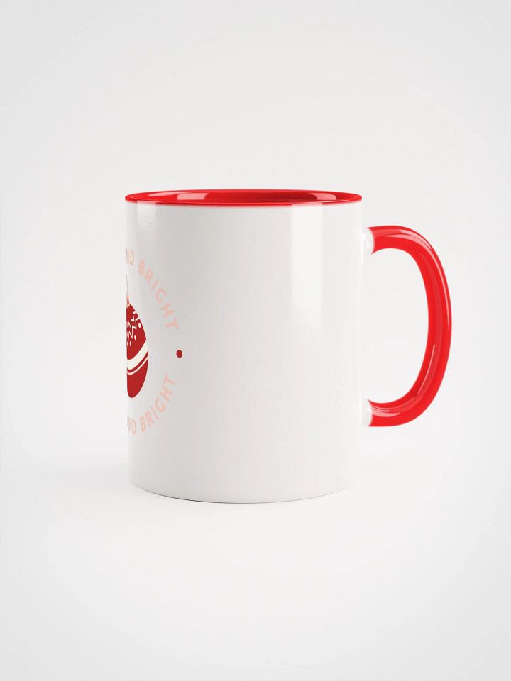 Merry and Bright Christmas Ornament Ceramic Mug product image (57)