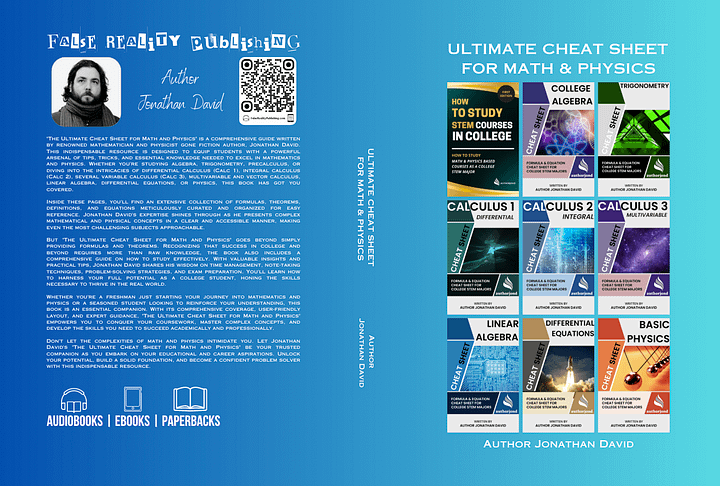 Ultimate Cheat Sheet for STEM Majors [Handmade with PDF Access] product image (1)