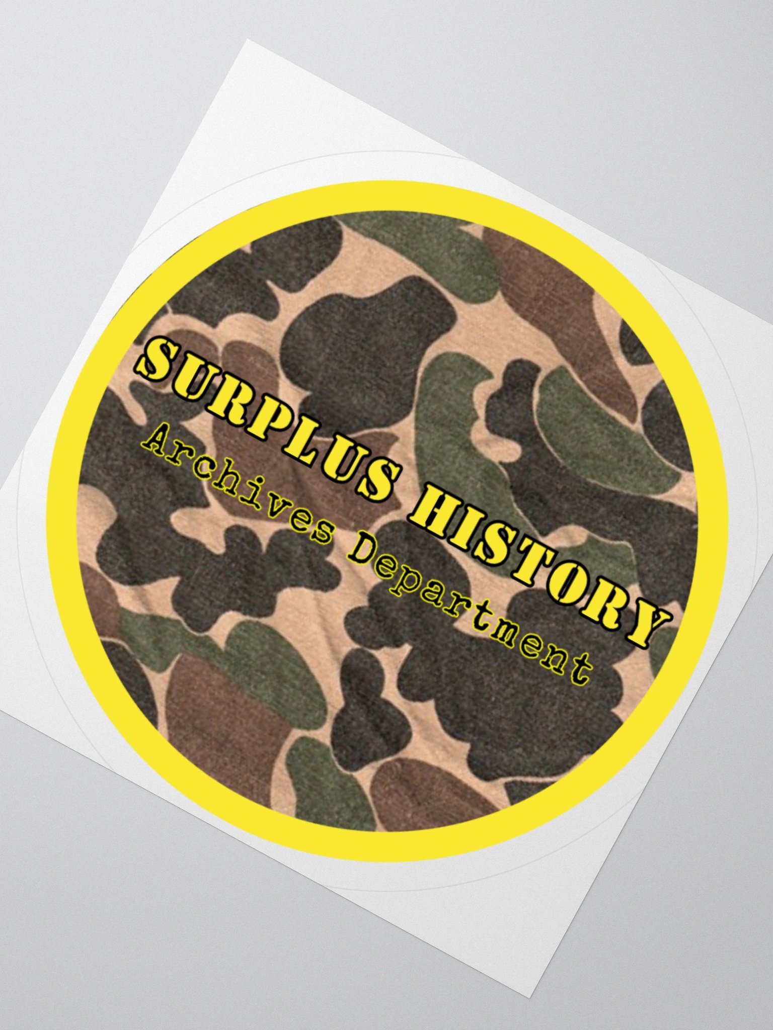 SH Archives Department- Round Sticker product image (3)