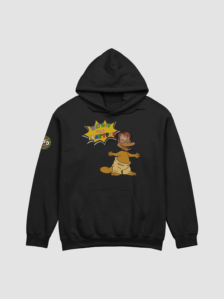 Witsit the Platypus Hoodie (Large Logo Edition) product image (4)