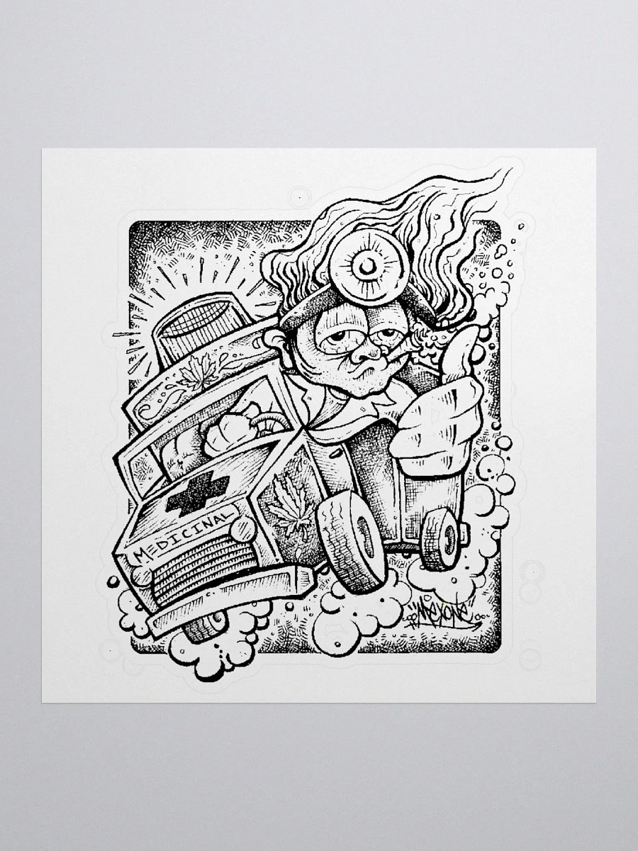 Medicinal Kiss Cut Sticker product image (1)