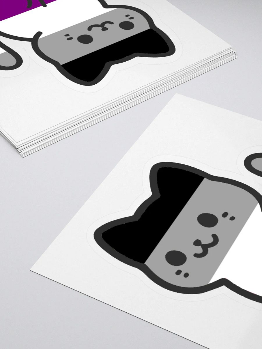 Asexual Pride Kitty Sticker product image (4)
