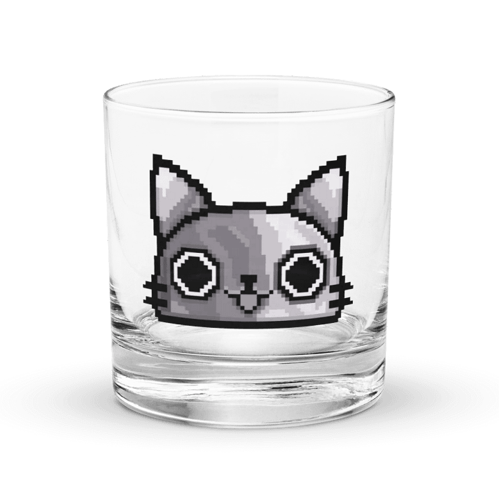 Silver Palico Rocks Glass product image (1)