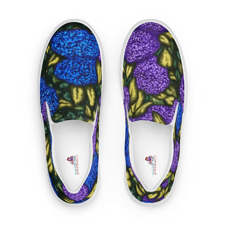 HYDRANGEAS men's slip-on canvas shoes product image (1)