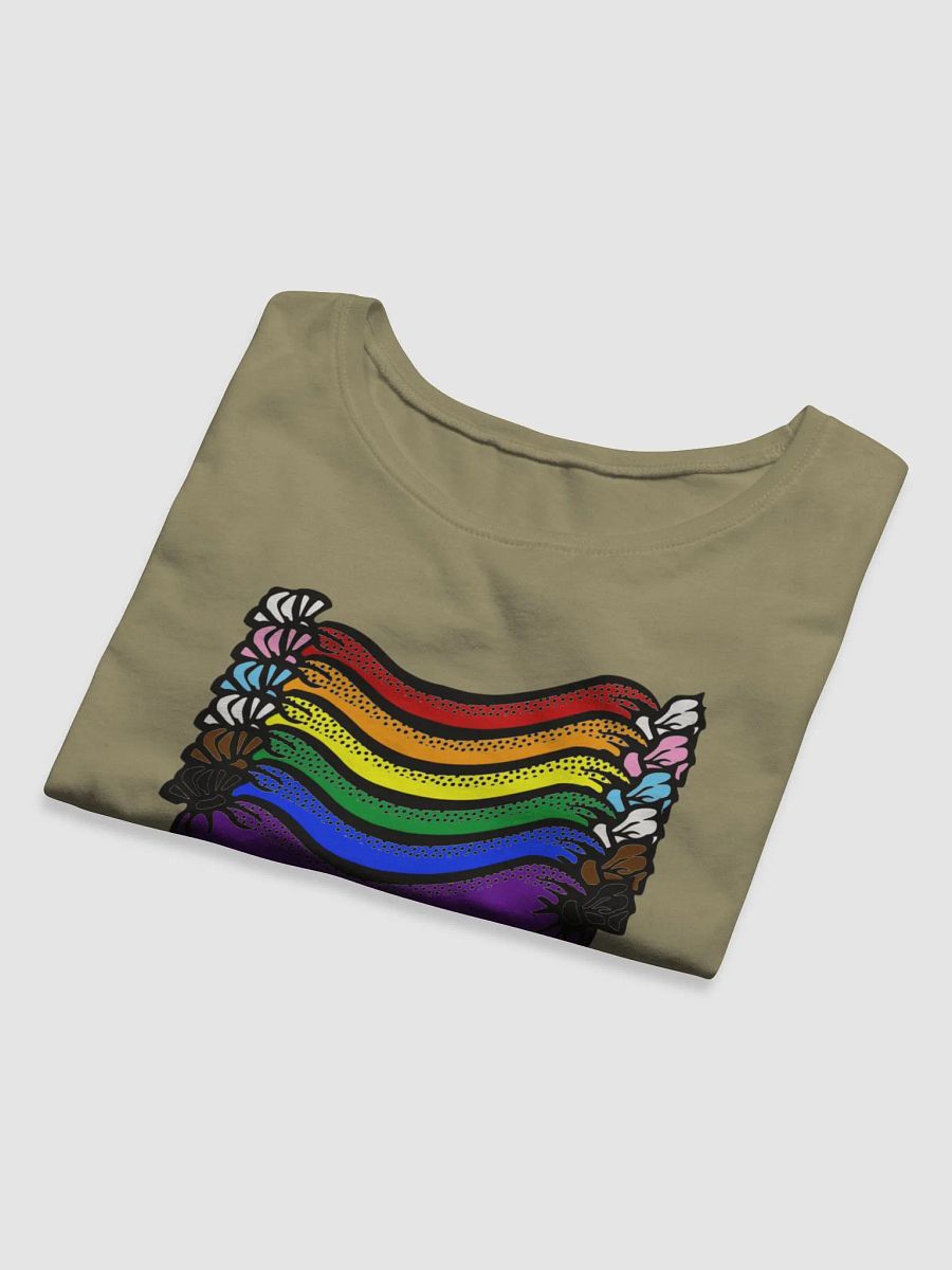 Rainbow Pride Crop Sausage Tee product image (13)
