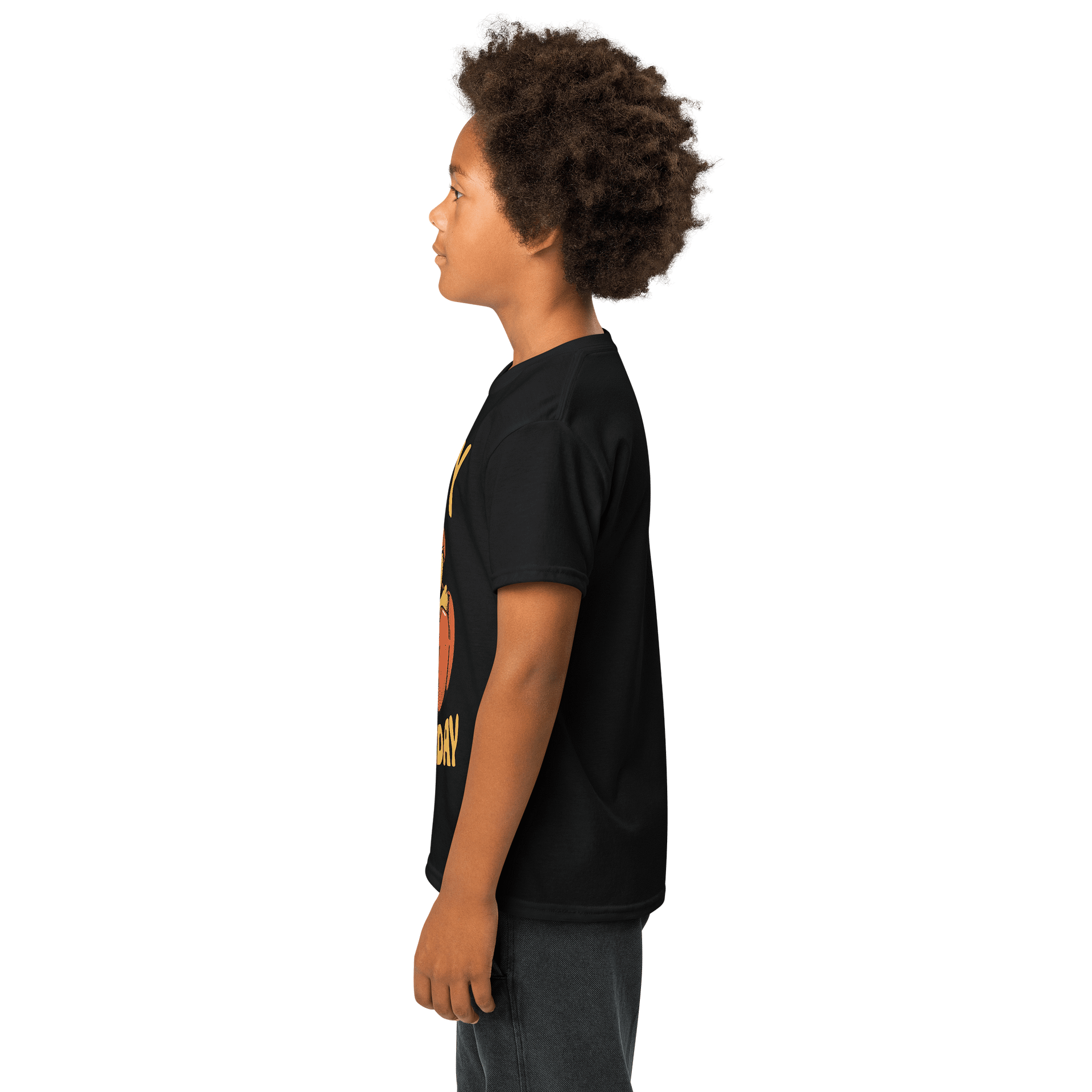 Happy Birthday (Rubber Duck Pumpkin) T-Shirt For Kids product image (2)