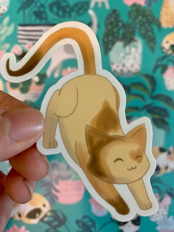 Mellow Stretch Sticker product image (1)