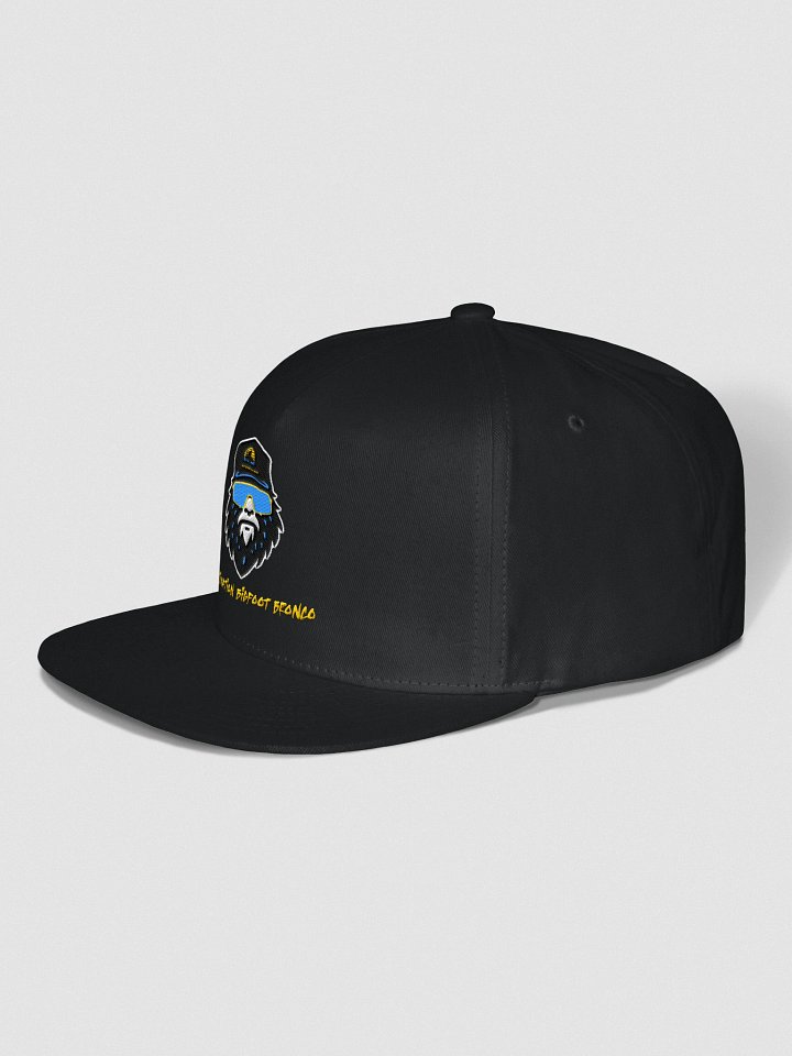 Bigfoot Black Snapback 100% Cotton Twill – Bigfoot Logo Edition product image (2)