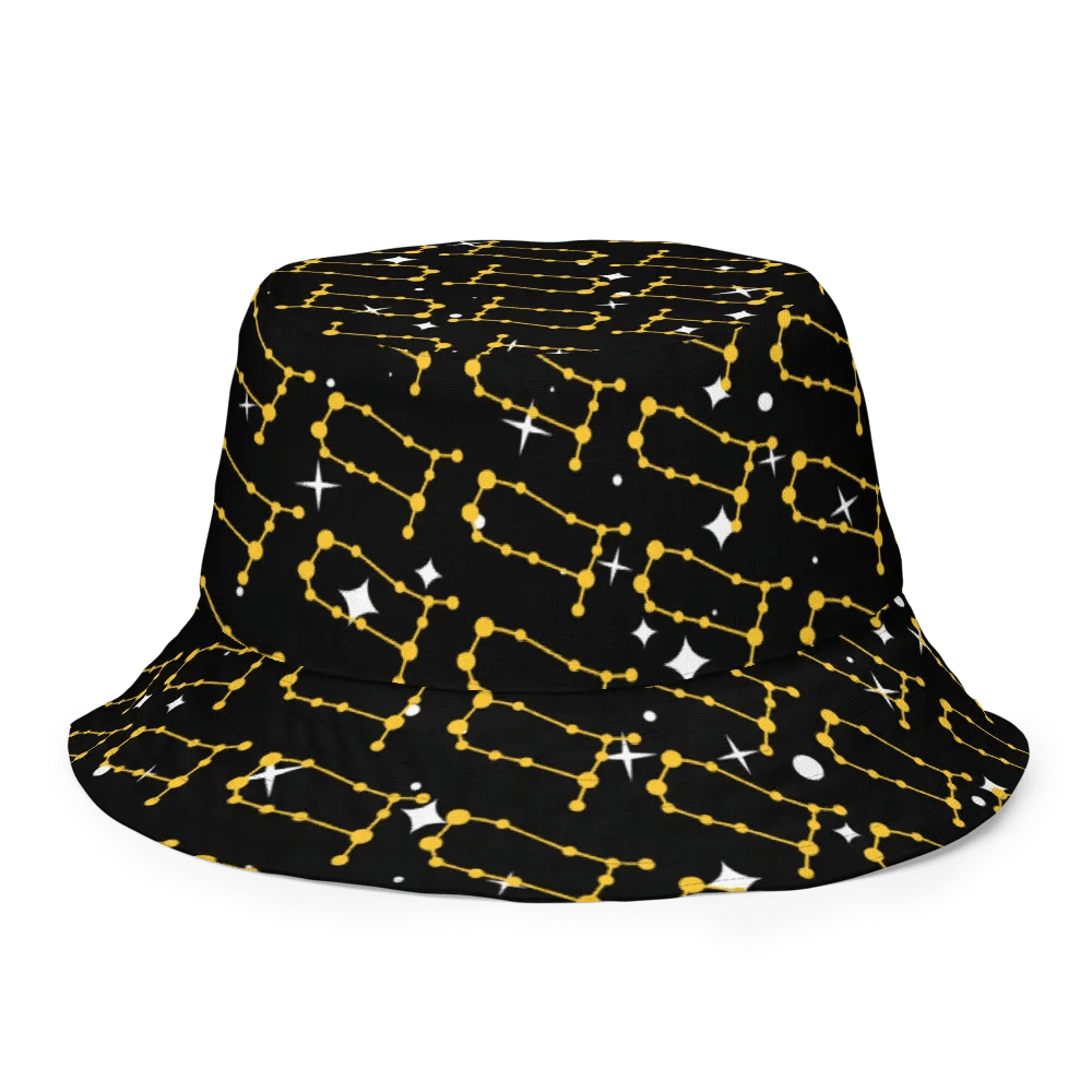Starry Gemini Reversible Bucket Hat product image (7)