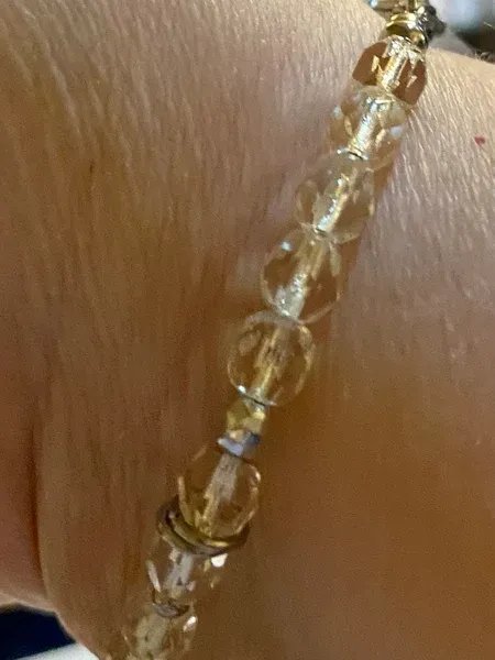 Shimmer Bracelet | Czech Glass | Handmade Accessory for Bellabeat Leaf Urban & Ivy product image (3)