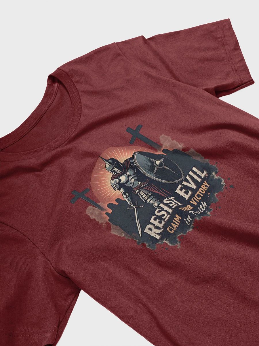 Resist Evil, Claim Your Victory in Faith - Spiritual Warfare T-Shirt product image (12)
