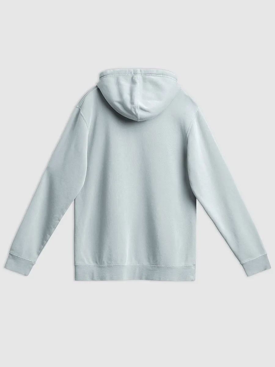 BUSY-BRAINED (lined design, #709AAF) printed pigment hoodie product image (24)