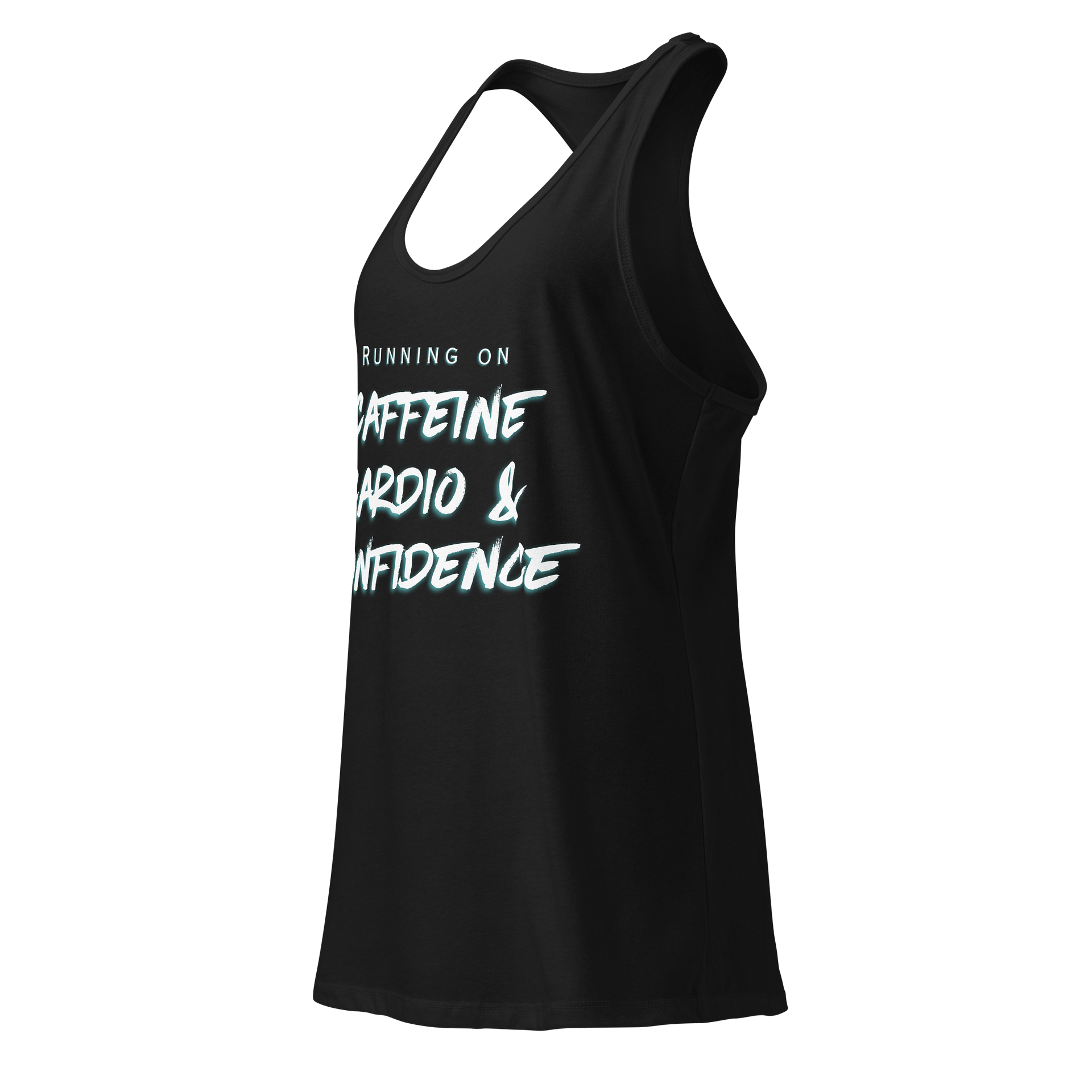 Caffeine Cardio & Confidence Racerback Tank Top product image (7)