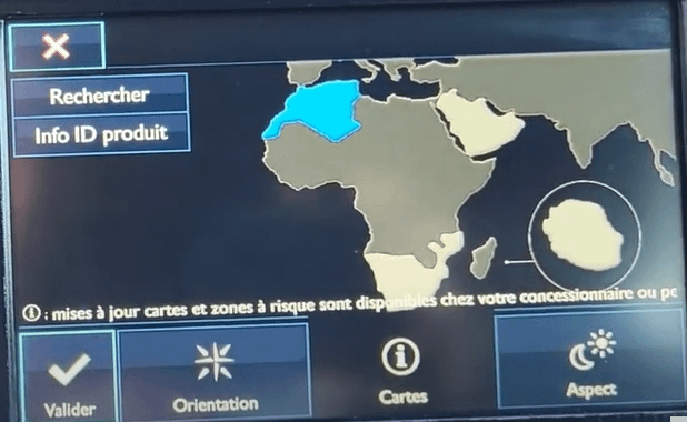 Carte Navigation Afrique de nord SMEG RNEG product image (1)