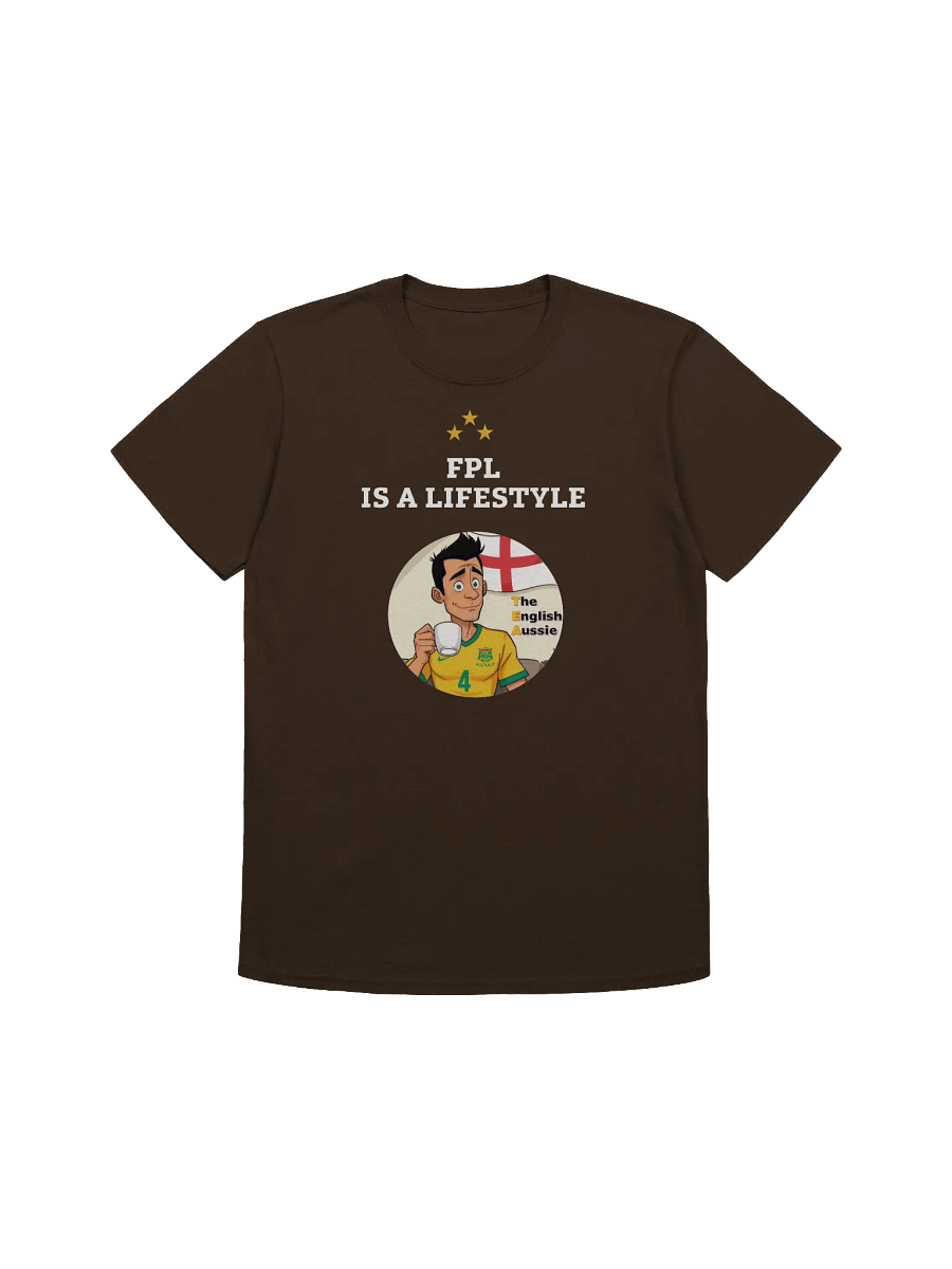 T-Shirt - FPL is a Lifestyle - TEA Logo w/White writing product image (7)