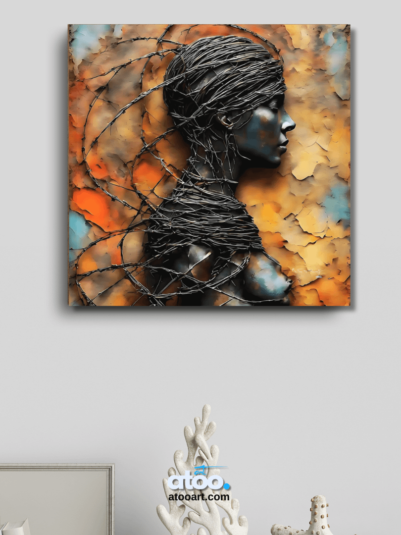 Be Free to Yourself | Let Yourself Go | Canvas Painting product image (8)