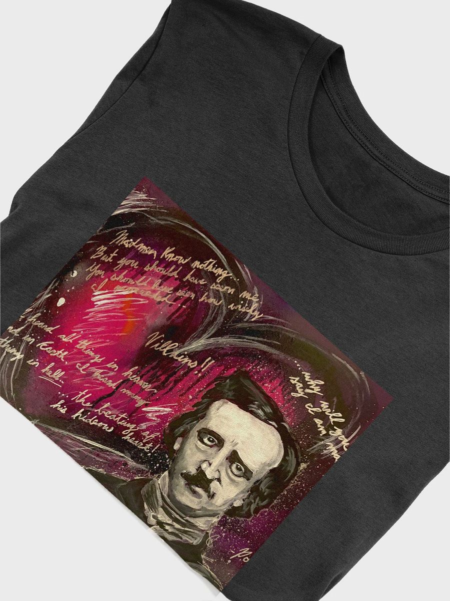 Edgar Allen Poe Heart T-Shirt product image (5)